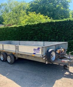 Ifor Williams 18ft Flatbed Trailer Hire (BCT5)
