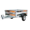 Versatile Erde 193 Car Trailer staged on a white background.