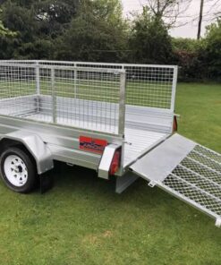 Apache 99B 8ft x 5ft Caged Trailer with Ramp Berkshire County Trailers