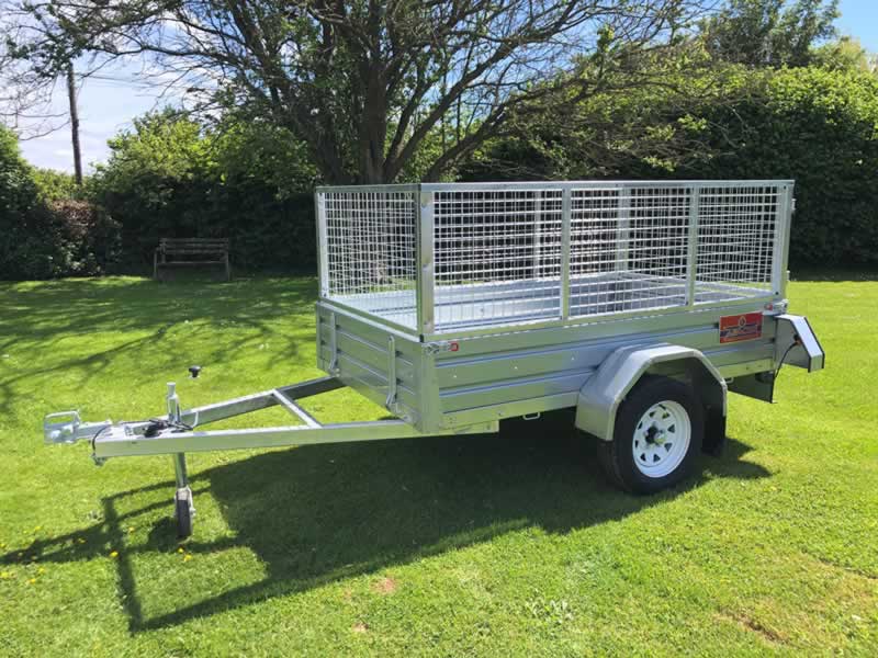 Apache 71B 6ft x 4ft Caged Trailer