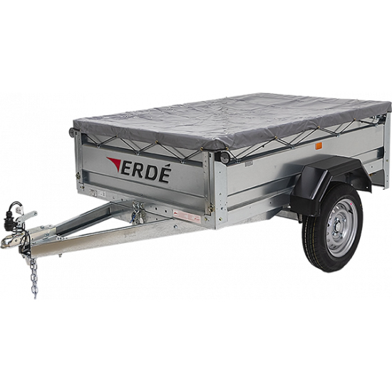 AB Tools-Maypole 6 x 4 ft 182x122cm Trailer Cover With Elastic Cord Eyelets Erde Daxara TR233 