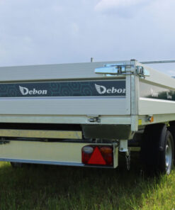 Debon PW3.6 Three Way Tipper Trailer Rear