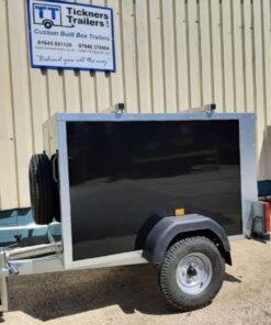 Tickners CP53 Box Trailer Unbraked - Berkshire County Trailers