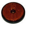 Amber Round Reflector MP155B