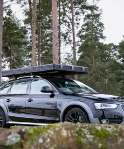 Tentbox Cargo 2.0. The new and improved Cargo 2.0 is built tough due to its aluminium exoskeleton