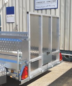 Tickners Versa 8ft x 5ft Twin Utility Trailer 750MGW + Mesh + Ramped Tailgate - Berkshire County Trailers