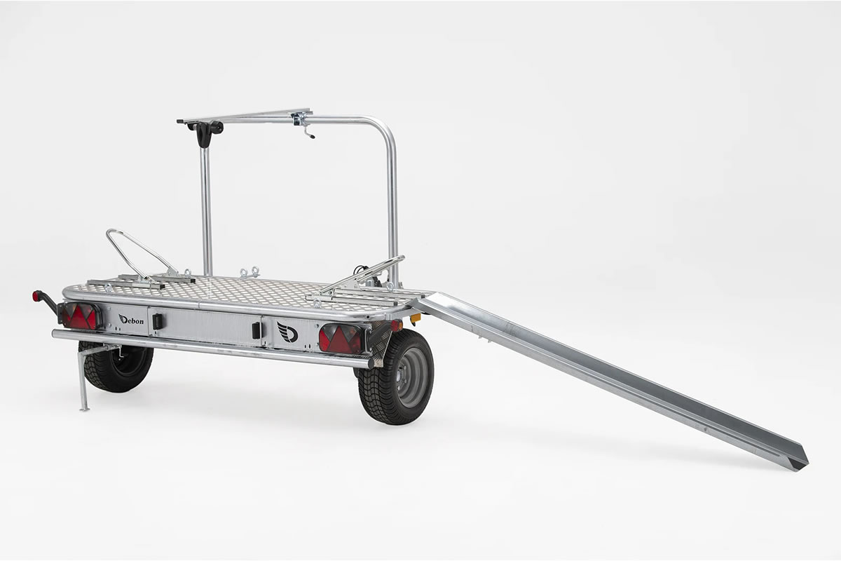 Debon Moto Compact Motorcycle Trailer 1 - Berkshire County Trailers