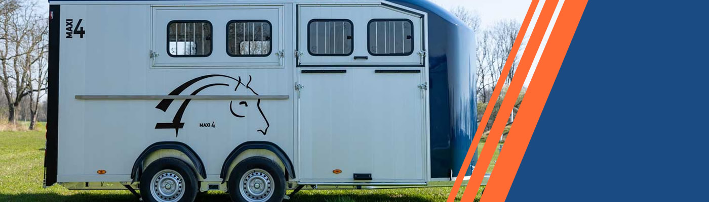 Cheval Liberte Maxi4 Herringbone Trailer - Berkshire County Trailers