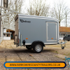 Debon C255 Box Trailer + Composite Sides + Side Door in Grey