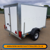 Tickners ECO744 Box Trailer + 13″ Wheel Upgrade in White