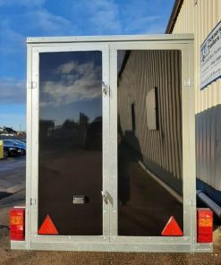 Tickners ECO644 Box Trailer in Black