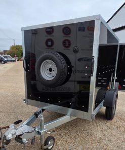 Tickners ECO744 Box Trailer + 13 Inch Wheel Upgrade in Black v2